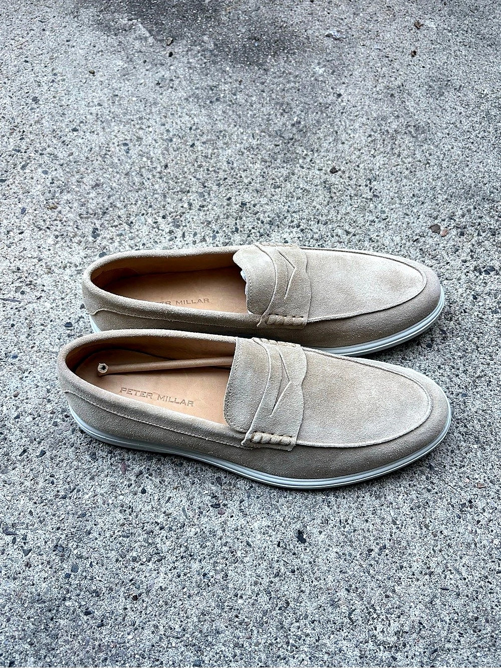 Peter Millar Madison Suede Penny Loafer